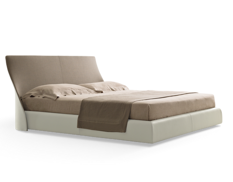 Giorgetti Altea bed – a luxurious, handcrafted Italian-made bed with sophisticated minimalist lines and modern elegance for refined bedrooms. by Giorgetti