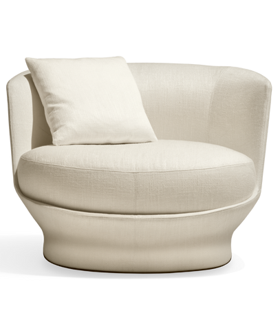 Giorgetti All Around chair – a luxurious, handcrafted Italian-made armchair with a monocoque structure and modern sophistication for elegant living spaces. by Giorgetti