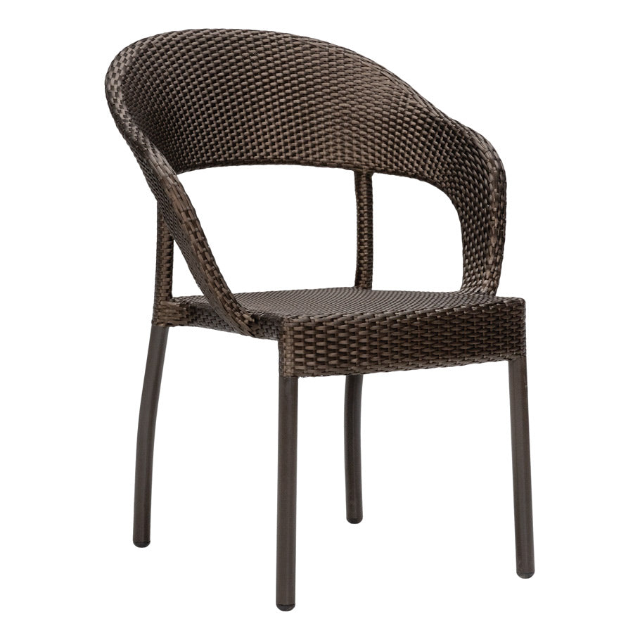 AKUU STACKABLE ARMCHAIR  by Janus et Cie, available at the Home Resource furniture store Sarasota Florida
