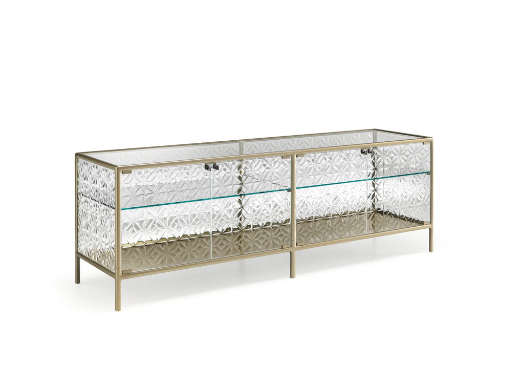 Echo display cabinet by FIAM for sale at Home Resource Modern Furniture Store Sarasota Florida