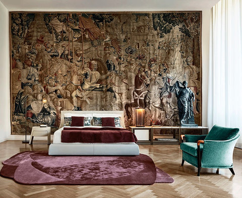 Giorgetti Altea bed – a luxurious, handcrafted Italian-made bed with sophisticated minimalist lines and modern elegance for refined bedrooms. by Giorgetti