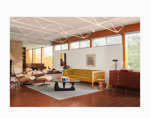 Herman Miller Nelson Thin Edge Buffet with iconic modern storage design and sleek profile. Available at Home Resource Sarasota Florida.