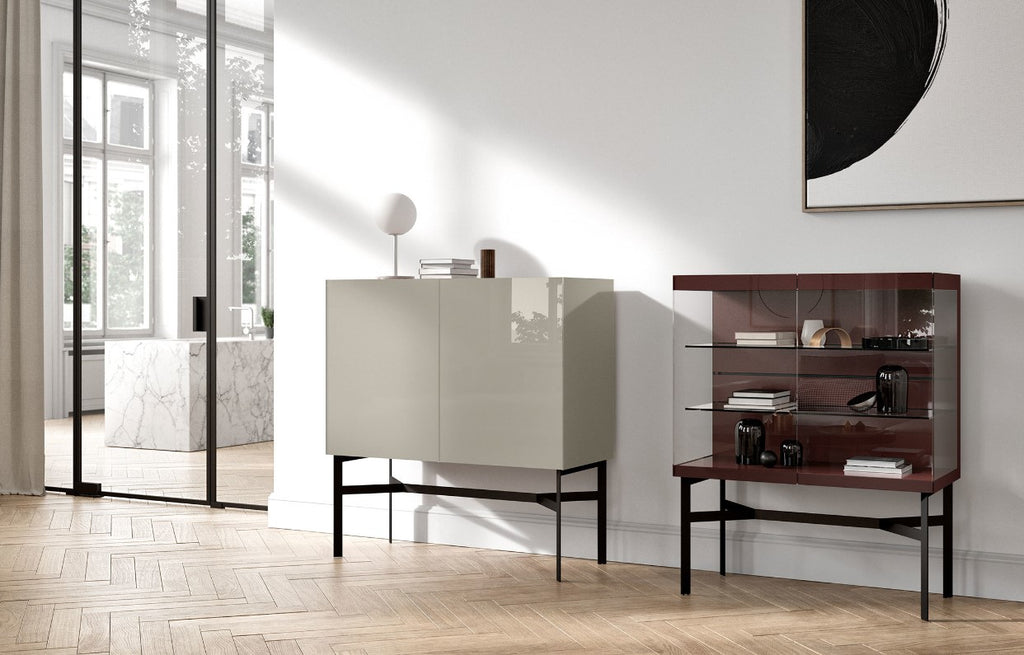 Interlübke Just Cube Light display cabinet with customizable modules and fine craftsmanship. Available at Home Resource of Sarasota Florida.
 by INTERLUBKE for sale at Home Resource Modern Furniture Store Sarasota Florida