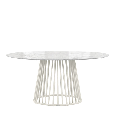 KYOTO ALU DINING TABLE by Janus et Cie