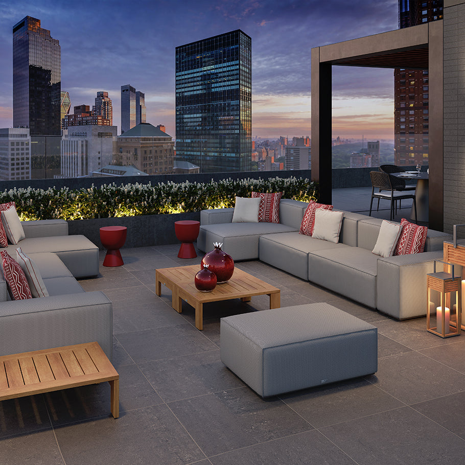 MATTONE SECTIONAL  by Janus et Cie, available at the Home Resource furniture store Sarasota Florida