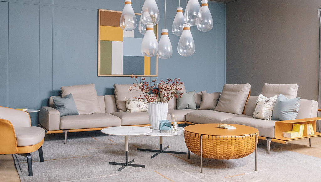 Poltrona Frau Cestlavie side table with storage, featuring fine leather upholstery, interwoven saddle-leather details, and a modern steel frame. Available in Sarasota.
 by Poltrona Frau for sale at Home Resource Modern Furniture Store Sarasota Florida