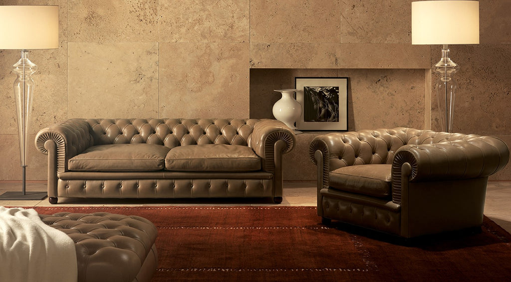 Poltrona Frau Chester One sofa, fine leather upholstery, luxurious and elegant design. Available at Home Resource of Sarasota, Florida.
 by Poltrona Frau for sale at Home Resource Modern Furniture Store Sarasota Florida
