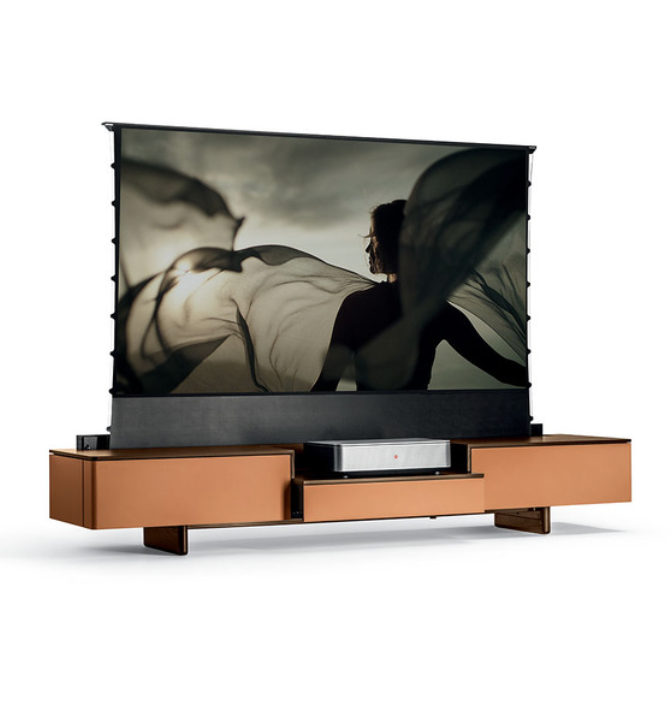 Fidelio Media Console by Poltrona Frau for sale at Home Resource Modern Furniture Store Sarasota Florida