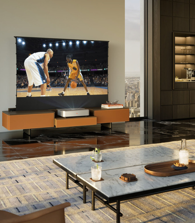 Fidelio Media Console by Poltrona Frau for sale at Home Resource Modern Furniture Store Sarasota Florida