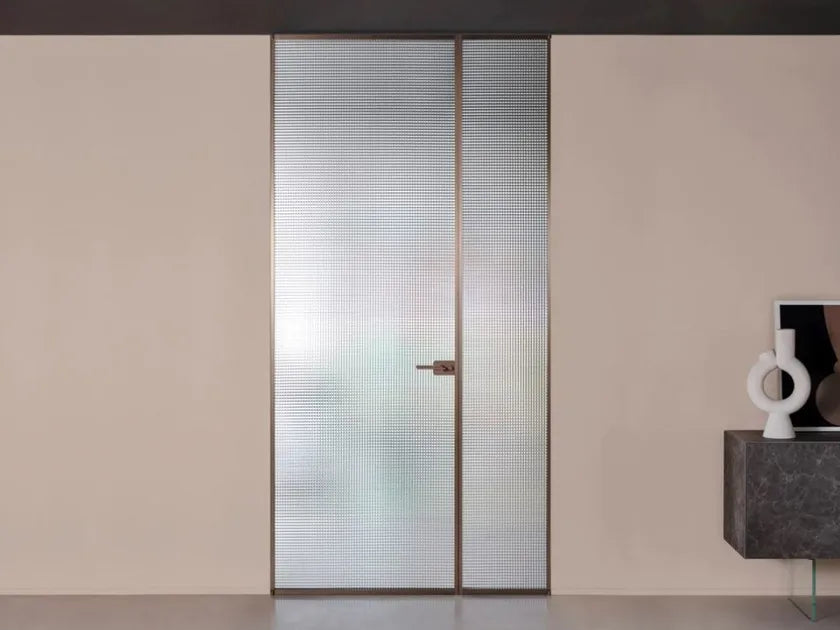 Sherazade Glass swing doors by GLAS ITALIA for sale at Home Resource Modern Furniture Store Sarasota Florida