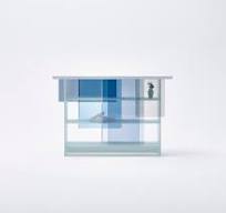 Layers  by GLAS ITALIA, available at the Home Resource furniture store Sarasota Florida