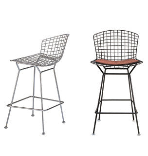 Bertoia Barstool  by Knoll, available at the Home Resource furniture store Sarasota Florida