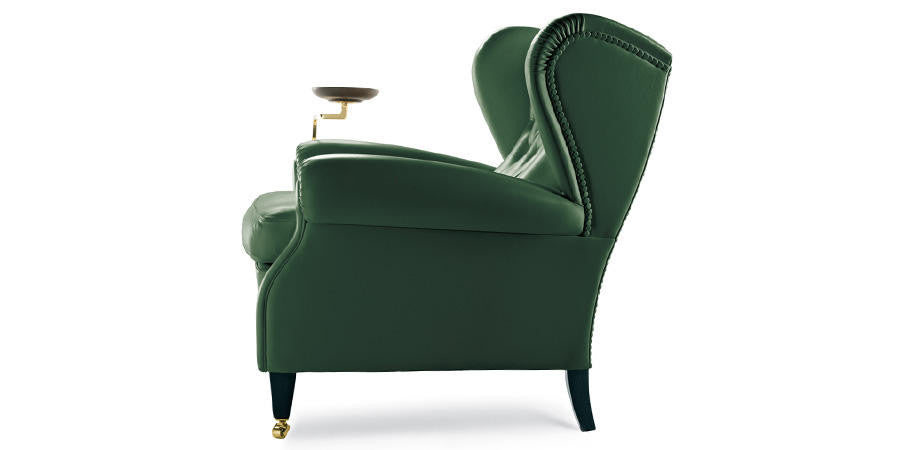 Luxurious Poltrona Frau 1919 Armchair in fine leather, showcasing elegant craftsmanship and modern design. Available at Home Resource, Sarasota, Florida
 by Poltrona Frau for sale at Home Resource Modern Furniture Store Sarasota Florida