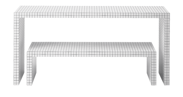 QUADERNA  by Zanotta, available at the Home Resource furniture store Sarasota Florida