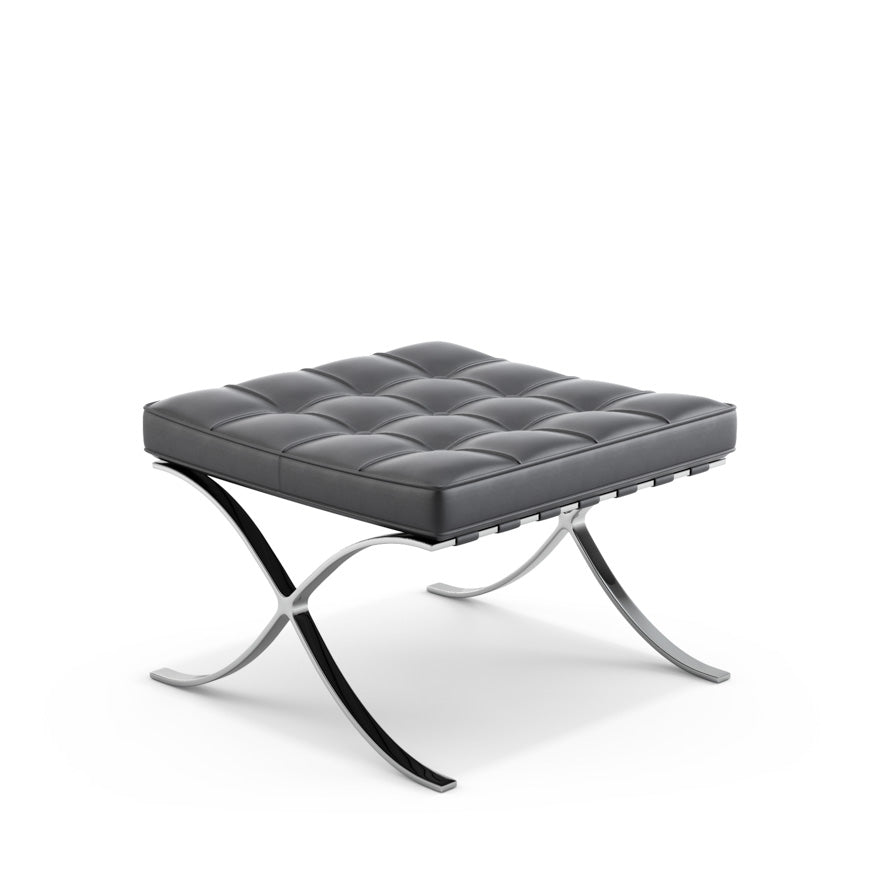 Barcelona Stool  by Knoll, available at the Home Resource furniture store Sarasota Florida