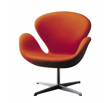 Swan chair  by Fritz Hansen, available at the Home Resource furniture store Sarasota Florida