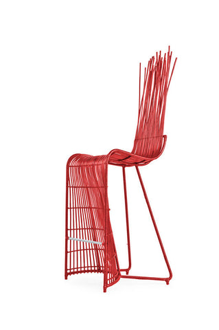 Yoda Outdoor Barstools by Kenneth Cobonpue