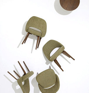 Saarinen Executive Chair with Wood Leg by Knoll for sale at Home Resource Modern Furniture Store Sarasota Florida