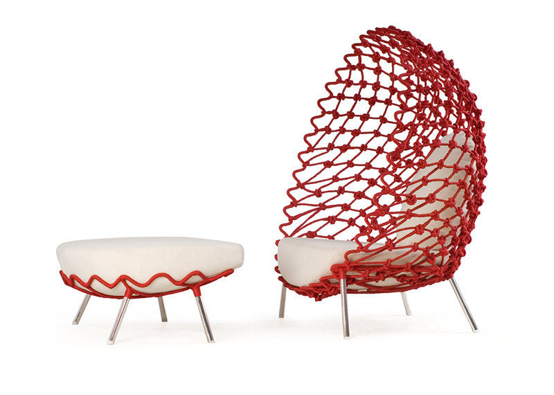 Dragnet Lounge Chair by Kenneth Cobonpue for sale at Home Resource Modern Furniture Store Sarasota Florida