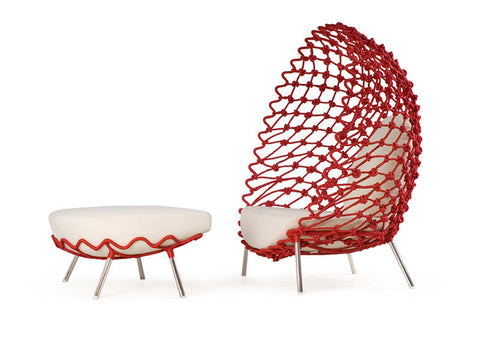 Dragnet Lounge Chair by Kenneth Cobonpue