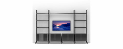 835 INFINITO WALL CABINET & SHELVING by Cassina