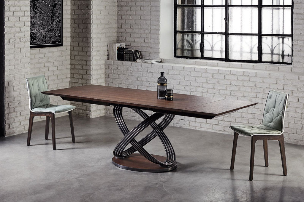 FUSION DINING TABLE by BonTempi for sale at Home Resource Modern Furniture Store Sarasota Florida