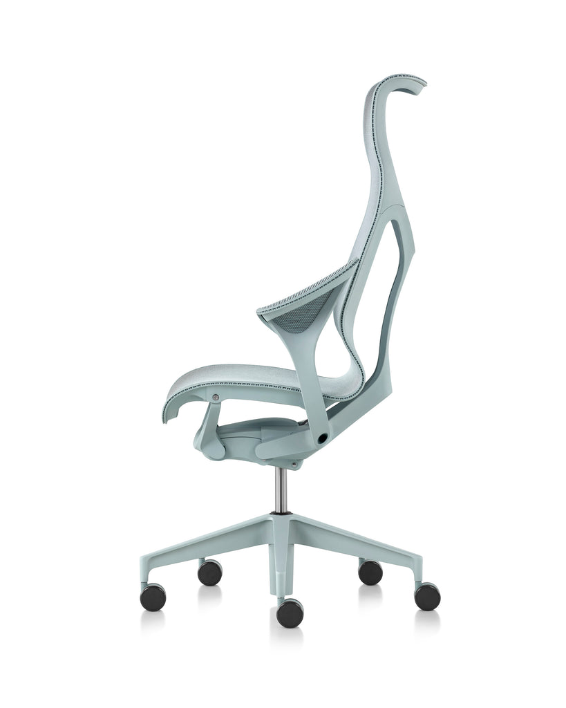 Herman Miller Cosm Task Chair with Auto-Harmonic Tilt, ergonomic design, and modern aesthetics, ideal for contemporary office settings. by Herman Miller for sale at Home Resource Modern Furniture Store Sarasota Florida