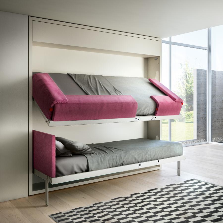 Kali Duo Standard Bunk Bed by Clei for sale at Home Resource Modern Furniture Store Sarasota Florida