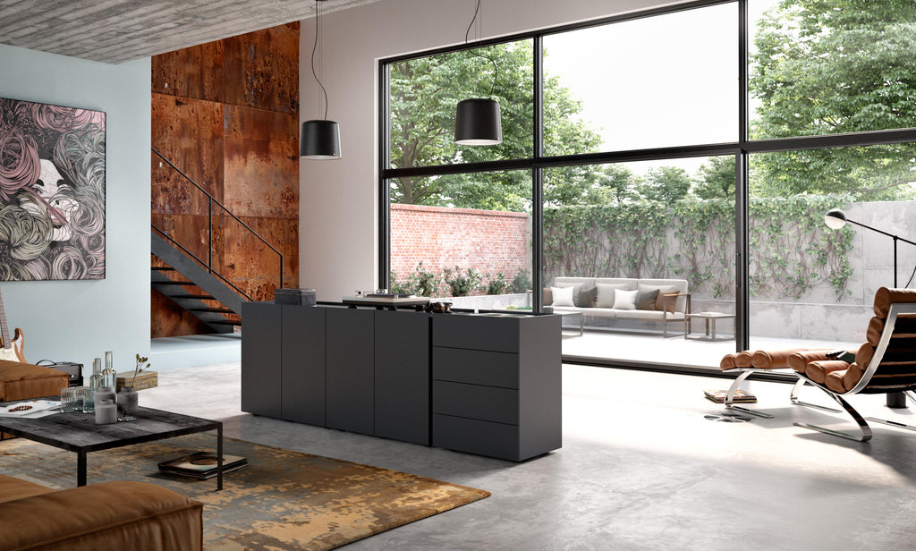 Interlübke’s Jorel nightstand, blending modern German design with handcrafted quality. Available at Home Resource of Sarasota Florida.
 by INTERLUBKE for sale at Home Resource Modern Furniture Store Sarasota Florida