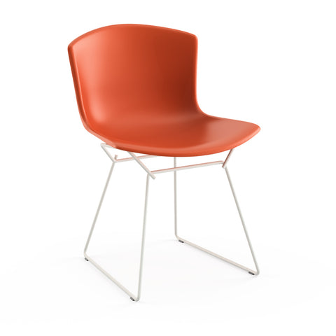 Knoll Bertoia Molded Shell Side Chair featuring iconic mid-century modern design, vibrant color options, and timeless sophistication for living rooms. by Knoll