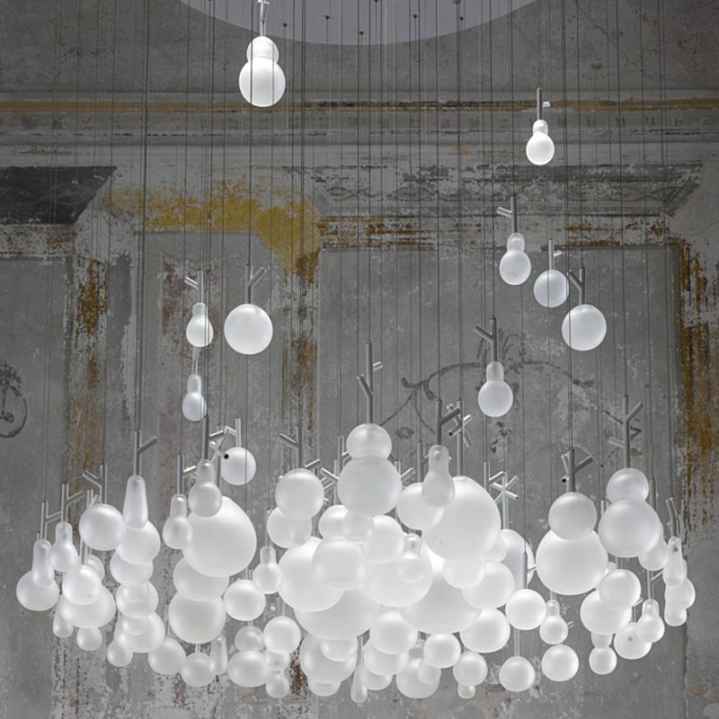 GROWING VASES CHANDELIER  by LASVIT, available at the Home Resource furniture store Sarasota Florida