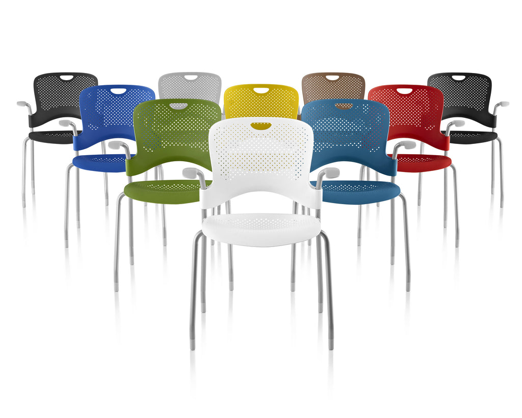 Herman Miller Caper Chair with ergonomic design, vibrant colors, and modern flair, perfect for versatile living room and executive spaces. by Herman Miller for sale at Home Resource Modern Furniture Store Sarasota Florida