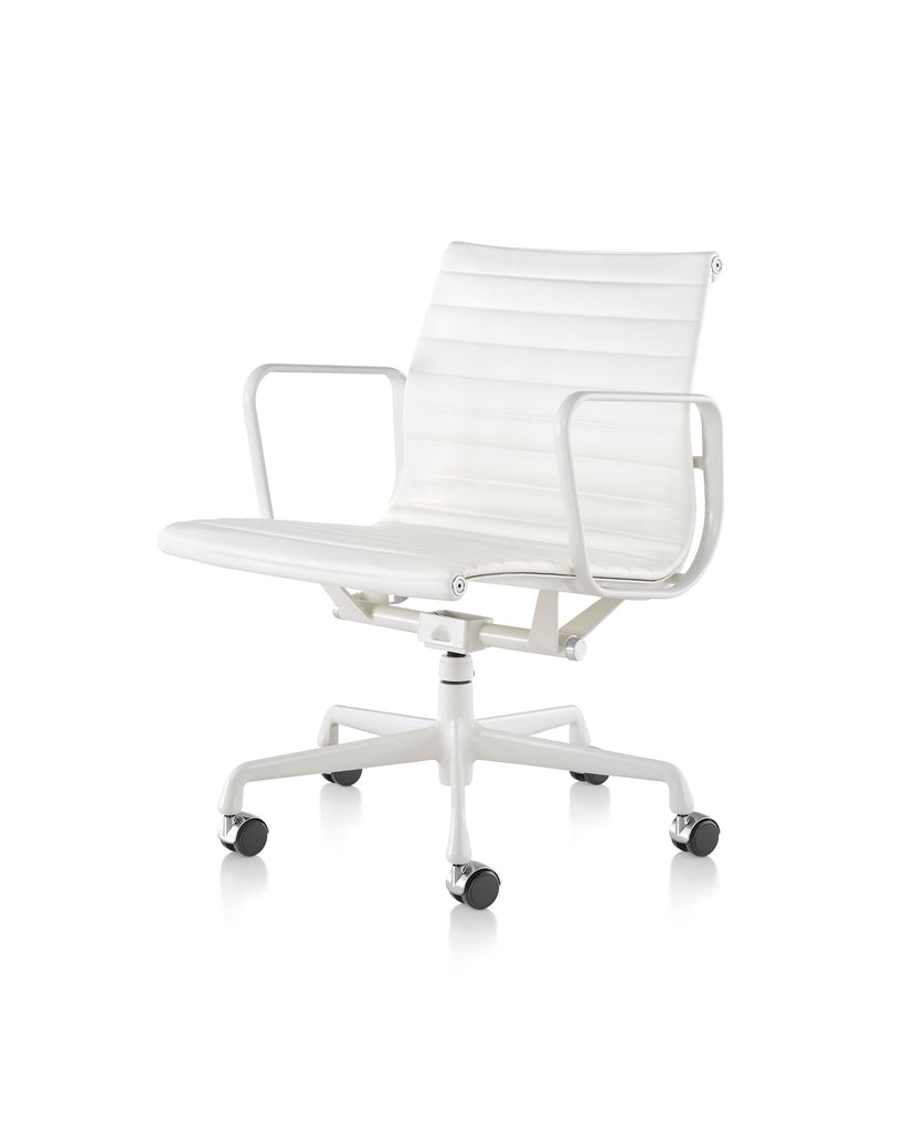 Herman Miller Eames Aluminum Management Chair, iconic ergonomic office design with modern sophistication, available at Home Resource Sarasota. by Herman Miller for sale at Home Resource Modern Furniture Store Sarasota Florida