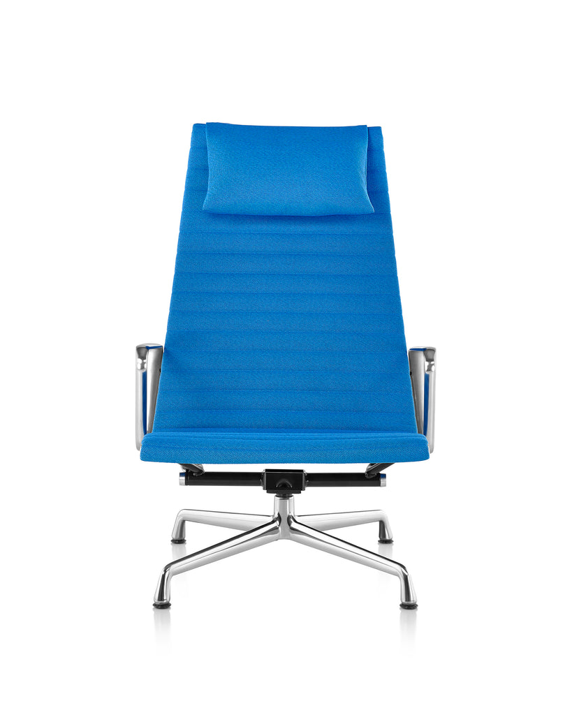 Eames Aluminum Group Lounge Chair by Herman Miller, modern outdoor chair with cast aluminum frame and iconic design, available at Home Resource Sarasota.  by Herman Miller, available at the Home Resource furniture store Sarasota Florida