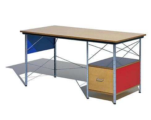 Eames Desk by Herman Miller, modern and ergonomic table with iconic design, perfect for working rooms, available at Home Resource Sarasota.  by Herman Miller, available at the Home Resource furniture store Sarasota Florida