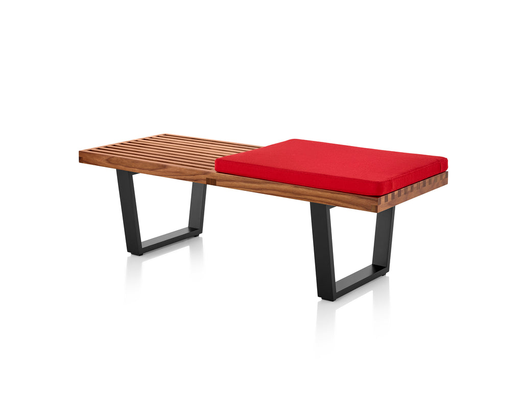 Herman Miller Nelson Platform Bench, a modern and iconic design, perfect for outdoor or indoor spaces. Available at Home Resource Sarasota Florida. by Herman Miller for sale at Home Resource Modern Furniture Store Sarasota Florida