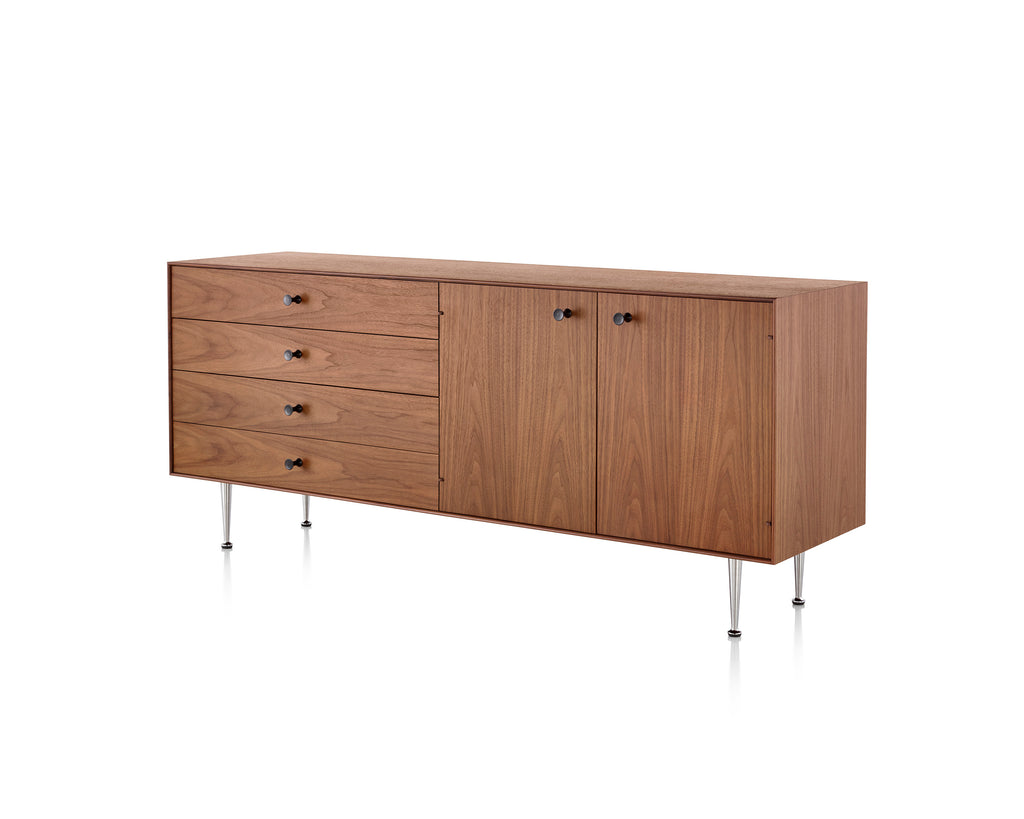 Herman Miller Nelson Thin Edge Buffet with iconic modern storage design and sleek profile. Available at Home Resource Sarasota Florida. by Herman Miller for sale at Home Resource Modern Furniture Store Sarasota Florida