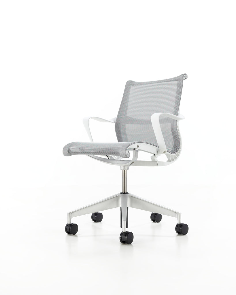 Setu Task Chair by Herman Miller features a breathable, flexible design with ergonomic support, available at Home Resource of Sarasota Florida.  by Herman Miller, available at the Home Resource furniture store Sarasota Florida