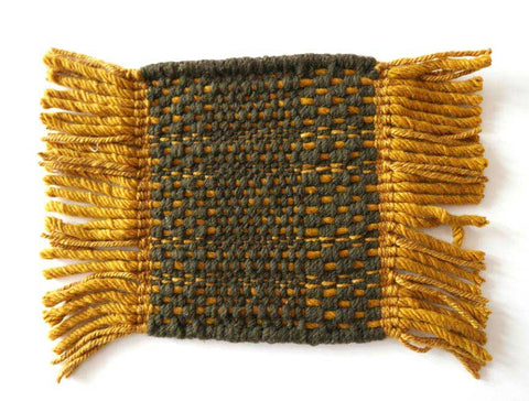 TRES OUTDOOR TEXTURED MUSTARD by Nanimarquina