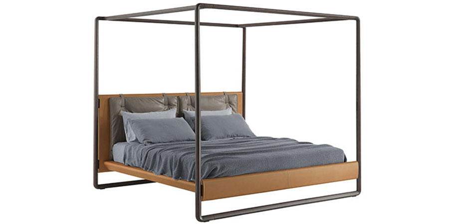 VOLARE BED by Poltrona Frau for sale at Home Resource Modern Furniture Store Sarasota Florida
