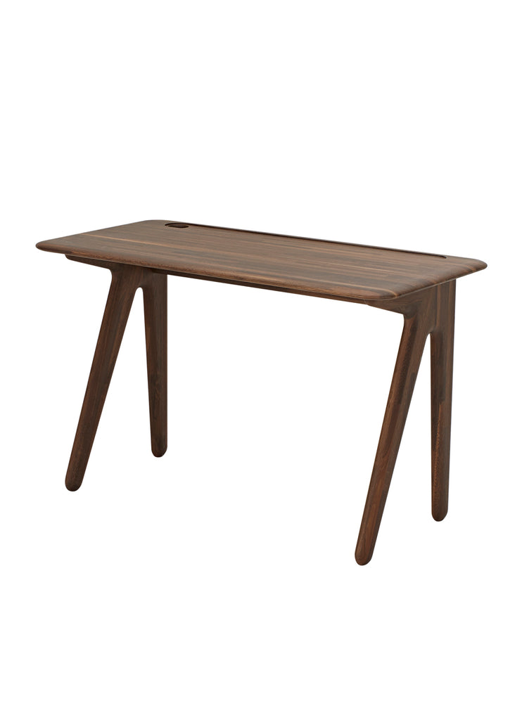 SLAB INDIVIDUAL DESK SMALL FUMED OAK  by TOM DIXON, available at the Home Resource furniture store Sarasota Florida