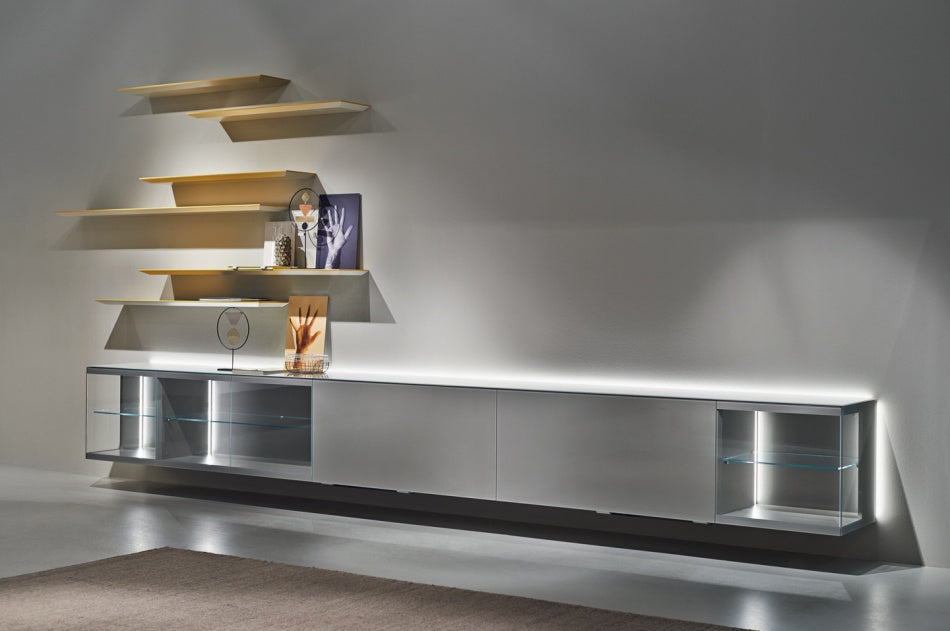 SOMA WALL HANGING CREDENZA  by KETTNAKER, available at the Home Resource furniture store Sarasota Florida