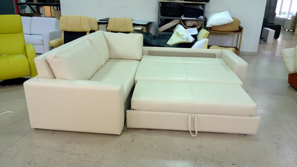 Presley Sleeper Sectional by Dileto for sale at Home Resource Modern Furniture Store Sarasota Florida