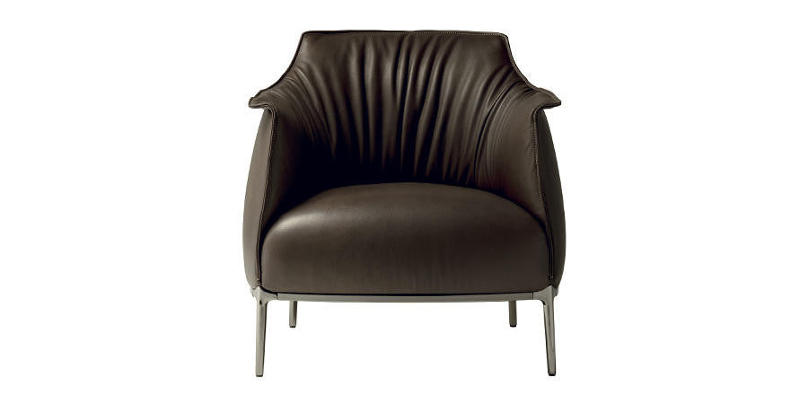 Archibald Armchair  by Poltrona Frau, available at the Home Resource furniture store Sarasota Florida
