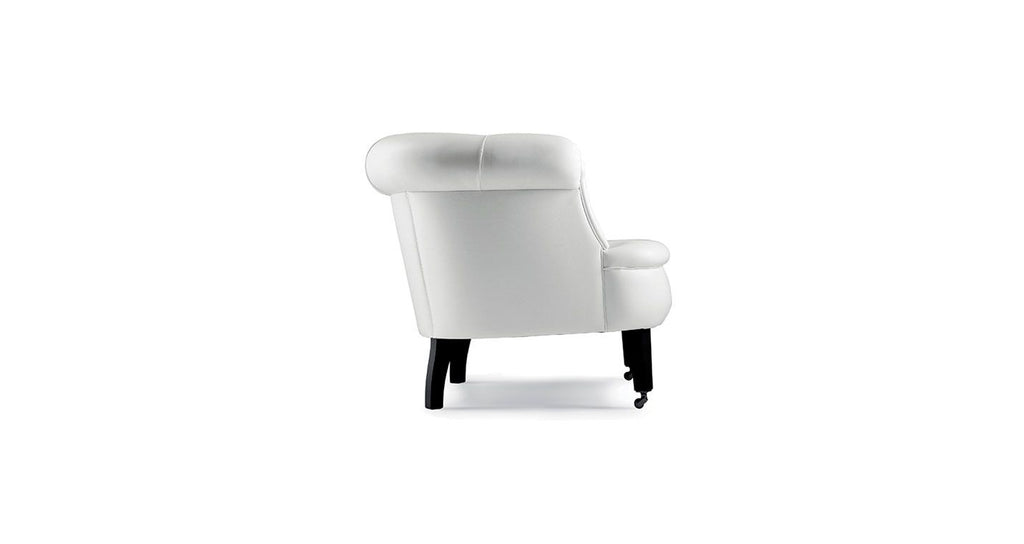 Poltrona Frau Club armchair in fine leather with elegant design and craftsmanship. Available at Home Resource of Sarasota, Florida.
 by Poltrona Frau for sale at Home Resource Modern Furniture Store Sarasota Florida