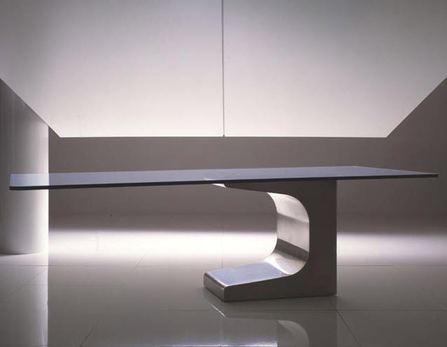Niemeyer Desk by ESTEL for sale at Home Resource Modern Furniture Store Sarasota Florida