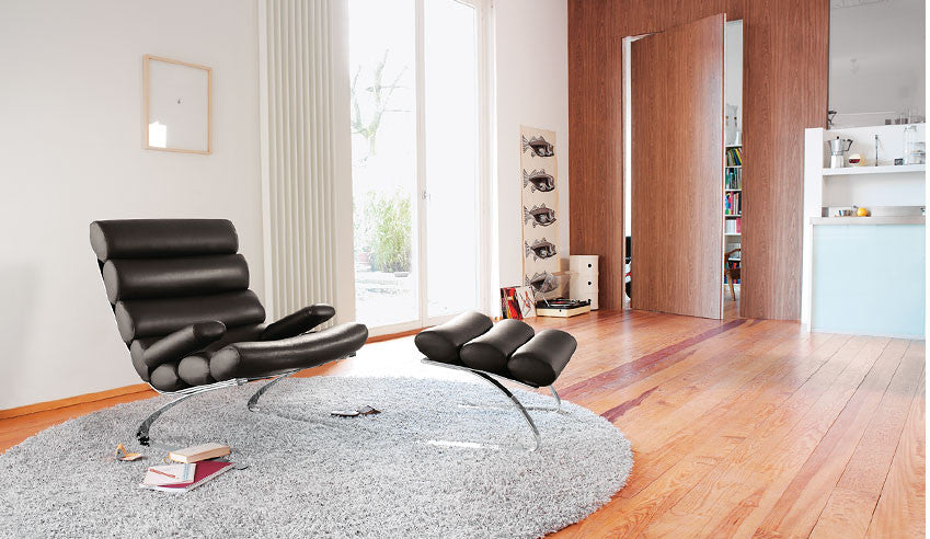 Sinus Chair and Ottoman by COR for sale at Home Resource Modern Furniture Store Sarasota Florida