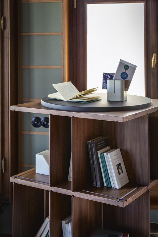 TURNER BOOKCASE by Poltrona Frau for sale at Home Resource Modern Furniture Store Sarasota Florida