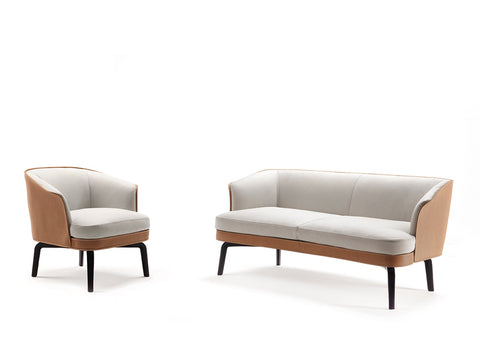 NIVOLA SOFA & CHAIR by Poltrona Frau