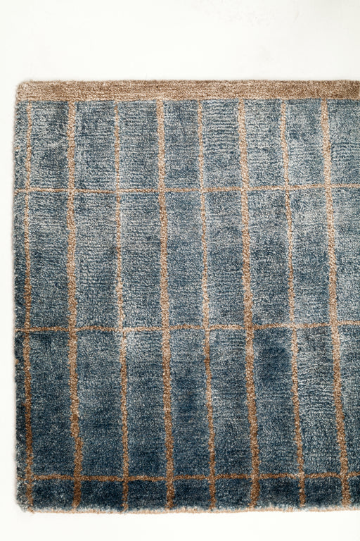 Poltrona Frau Chado rug, handmade with bamboo silk and linen, featuring a luxurious three-dimensional texture. Available at Home Resource in Sarasota, Florida.
 by Poltrona Frau for sale at Home Resource Modern Furniture Store Sarasota Florida